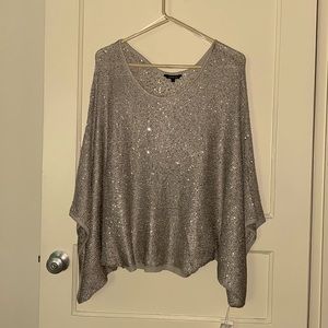 Poncho type top